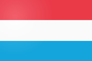 Luxembourg Flag. Official colors and proportion correctly. National Flag of Luxembourg. Luxembourg Flag vector illustration. Luxembourg Flag vector background.