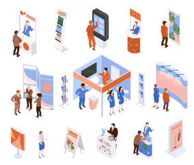 Isometric Exhibition Set