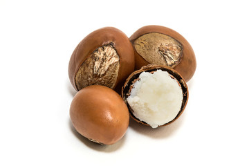 Shea nuts. Vitellaria paradoxa