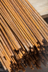Bündel von Torstahlstäben