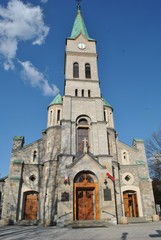 Fototapeta na wymiar Kościół Świętej Rodziny w Zakopanem