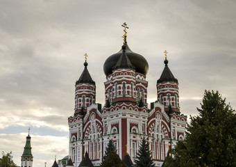 Fototapeta na wymiar of the Dome of the Orthodox Church, Kiev, Ukraine