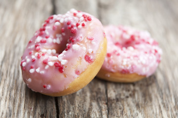 donuts a la fraise