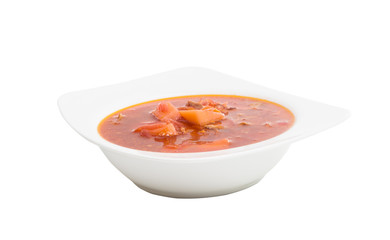 soup isolated