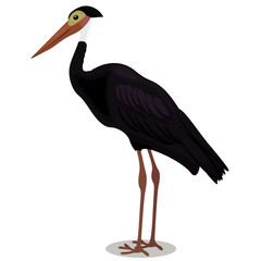 Storm s stork cartoon bird