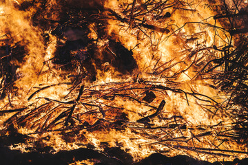 feuer flammen detail