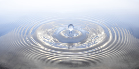 Wassertropfen Detail Makro