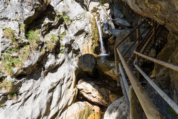 Austria tourist attraction styria waterfalls Bärenschützklamm