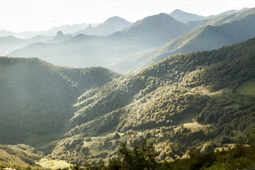 Spanish mountain view