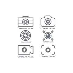 logo camera modern