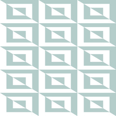 Seamless light blue and white background for your designs. Modern ornament. Geometric abstract pattern
