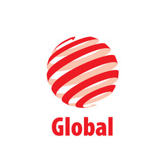 vector logo globe