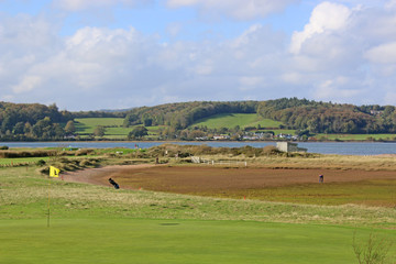 Fototapeta na wymiar Dawlish warren golf course