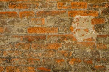 Stone Wall  Background Rustic Wall in a Old Construction with stone.