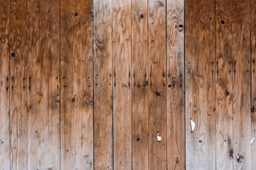 Brown textured wooden fence