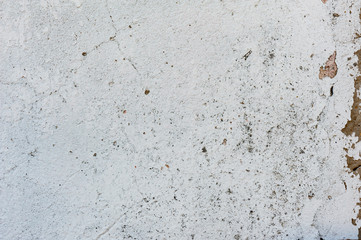 The old,white, grey grunge concrete texture or background. Copy space. graphical resource.