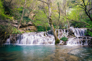 Krushuna waterfalls near Lovech, Bulgaria