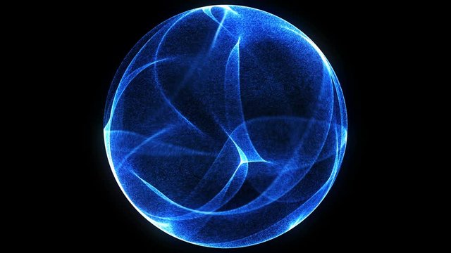 Abstract background 3d digital wave of glowing particles and wireframe. Explosion of glowing particles. Futuristic technology style background. 3D render