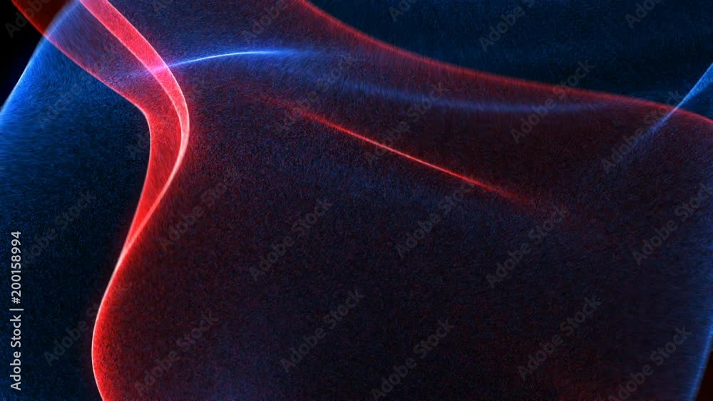 Poster abstract background 3d digital wave of glowing particles and wireframe. explosion of glowing particl