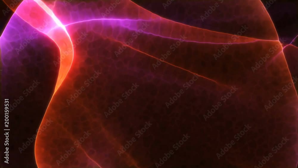 Poster abstract background 3d digital wave of glowing particles and wireframe. explosion of glowing particl