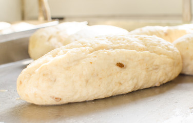 Cooking bread dumplings