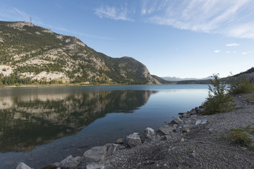 Early morning on the lake in beautiful souther British Columbia, Kootenay region along Highway 3...Nikon D800, AF-S Nikkor 16-35mm F/4 VR
