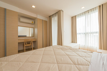 Modern master bedroom interior