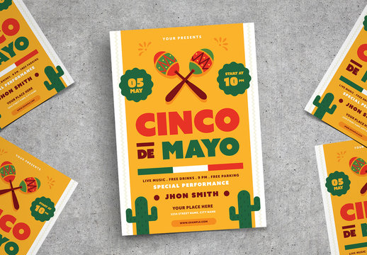 Cinco De Mayo Flyer 2