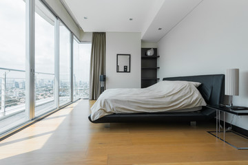Modern master bedroom interior