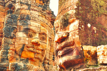 Bayon Temple, Ancient Ruins of Cambodia