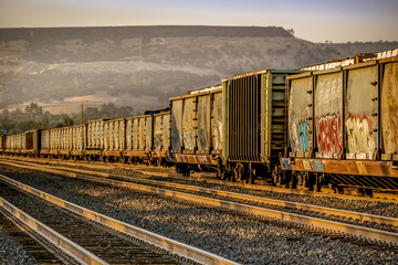 Fototapeta premium Railway, Oroville, CA