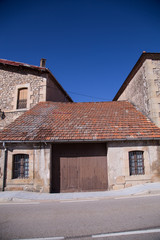 Fototapeta na wymiar Salduero village in Castilla y León Spain