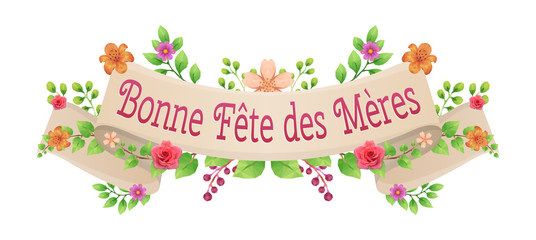 Bandeau Bonne Fête des Mères