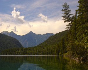 BC Mountain Lake Scene