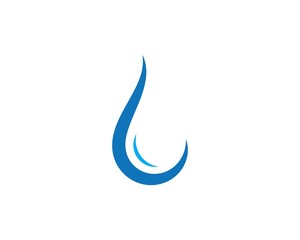 water drop Logo Template