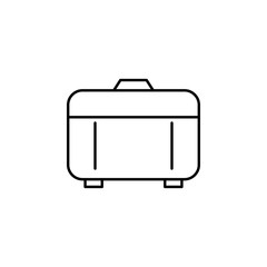 suitcase icon. Element of simple icon for websites, web design, mobile app, info graphics. Thin line icon for website design and development, app development