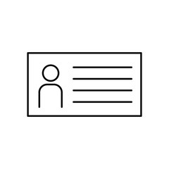 employee questionnaire icon. Element of simple icon for websites, web design, mobile app, info graphics. Thin line icon for website design and development, app development