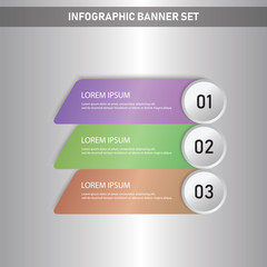 Infographic Banner Set