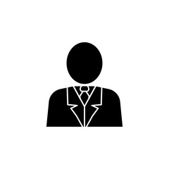 business man icon. Element of simple icon for websites, web design, mobile app, info graphics. Signs and symbols collection icon for design and development