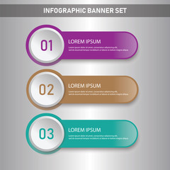 Infographic Banner Set