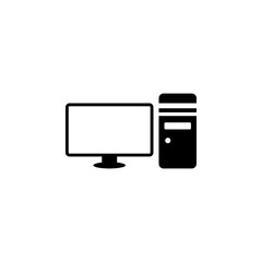 Personal Computer icon. Element of simple icon for websites, web design, mobile app, info graphics. Signs and symbols collection icon for design and development
