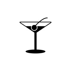 cocktail with martini icon. Element of simple icon for websites, web design, mobile app, info graphics. Signs and symbols collection icon for design and development