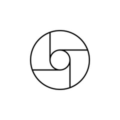 camera focus icon. Element of simple icon for websites, web design, mobile app, info graphics. Thin line icon for website design and development, app development