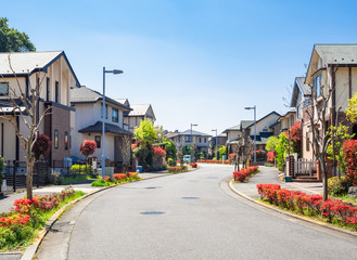 閑静な住宅街