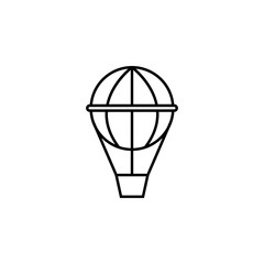 Balloon icon. Element of simple icon for websites, web design, mobile app, info graphics. Thin line icon for website design and development, app development