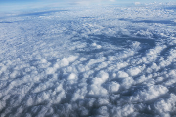 Naklejka premium Clouds