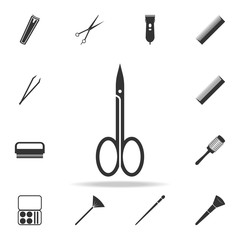 scissors icon. Detailed set of Beauty salon icons. Premium quality graphic design icon. One of the collection icons for websites, web design, mobile app