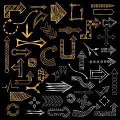 Doodle arrows collection