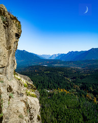 Valley overlook from bluff