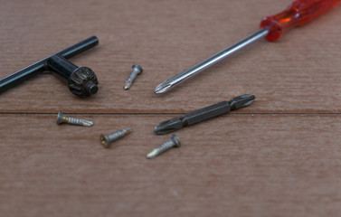 concept about carpenter's tools